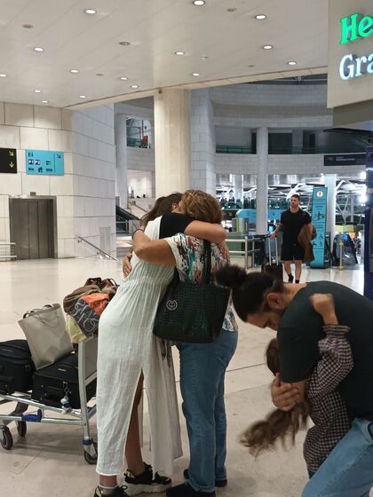 Laura Galvão e a filha