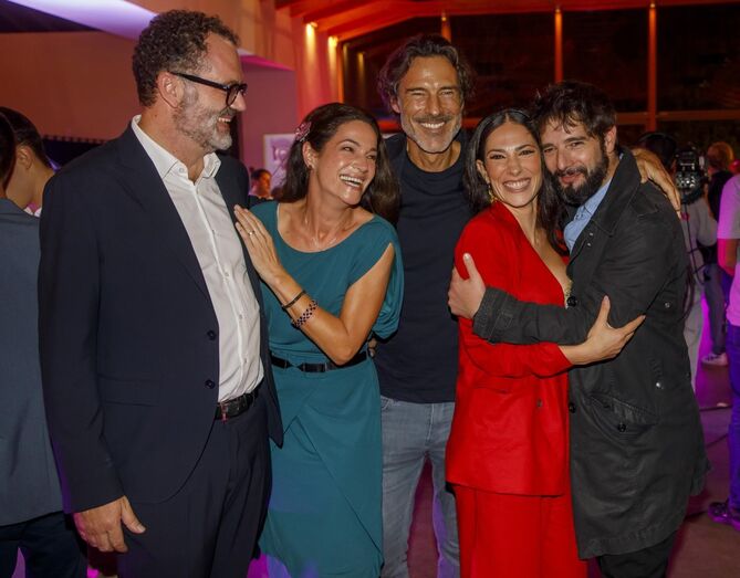 Paula Neves, Paulo Pires, Patrícia André e André Nunes