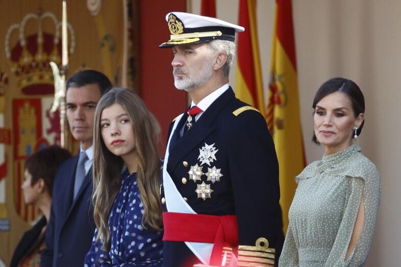 Felipe VI e Letizia no Dia da Hispanidade 