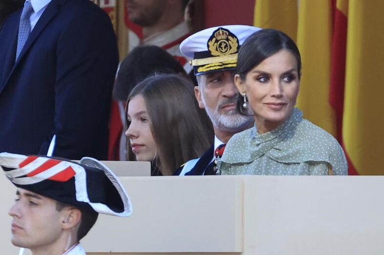 Felipe VI e Letizia no Dia da Hispanidade 