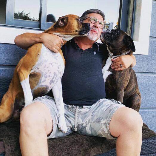 José Carlos Malato, cães