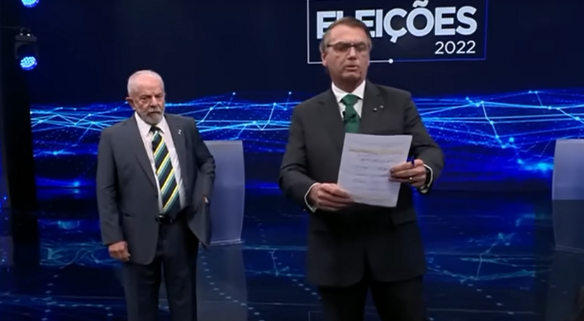 Debate Brasil, Lula da Silva, Jair Bolsonaro