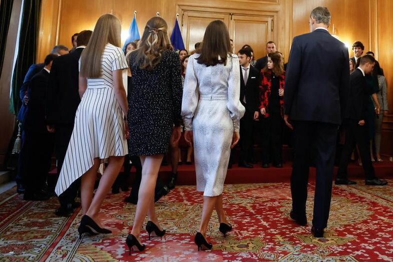 Letizia, Leonor e Sofia