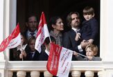 A família Grimaldi no Dia Nacional do Mónaco