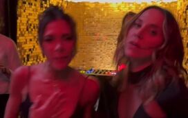 Victoria Beckham reuniu-se com as Spice Girls em festa de aniversário e não perdeu a oportunidade para cantar com as ex-colegas