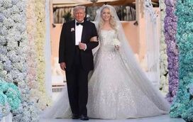Donald Trump casou a filha Tiffany numa faustosa cerimónia na polémica propriedade de Mar-a-Lago