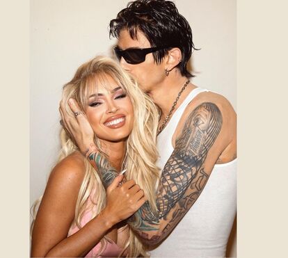 Iguaizinhos! Megan Fox e namorado imitam Pamela Anderson e Tommy Lee e causam polémica