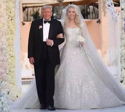Donald Trump casou a filha Tiffany numa faustosa cerimónia na polémica propriedade de Mar-a-Lago