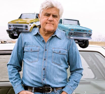 Jay Leno é um fã assumido de carros, tendo uma coleção que ronda os 169 carros