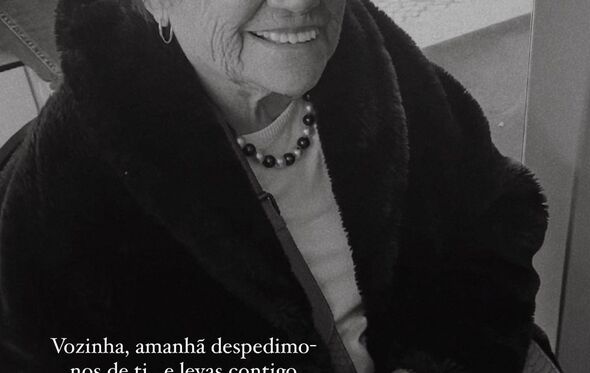 Bárbara Lourenço, avó, luto, story