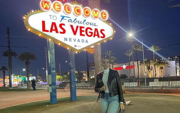 Georgina Rodríguez em Las Vegas