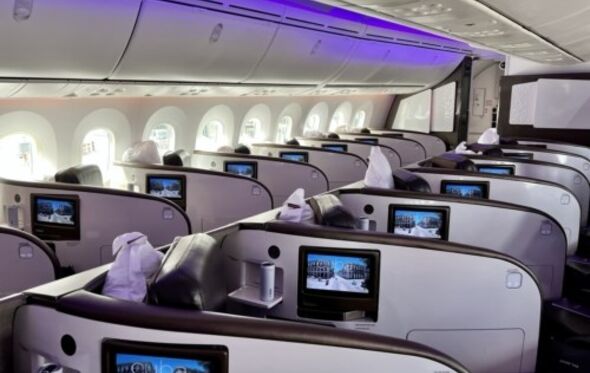 A classe Upper da Virgin Atlantic, antiga Executiva