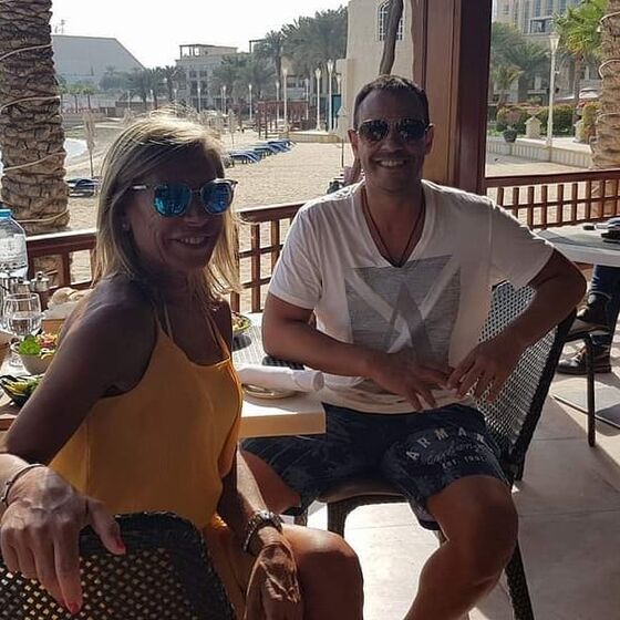  Zulmira Ferreira com o filho, Eddie Ferrer
