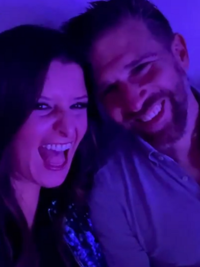Maria Botelho Moniz e o noivo, Pedro Bianchi