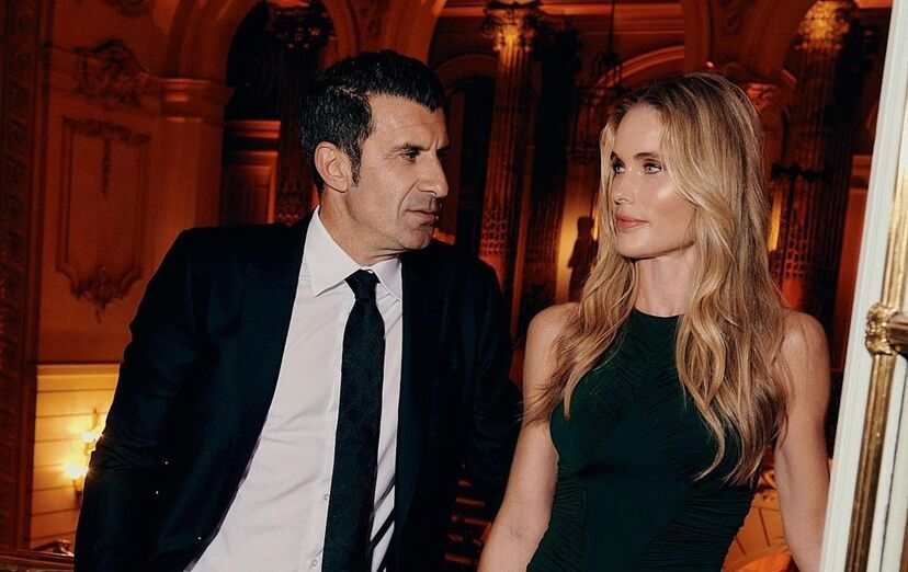 Luís Figo, Helen Svedin