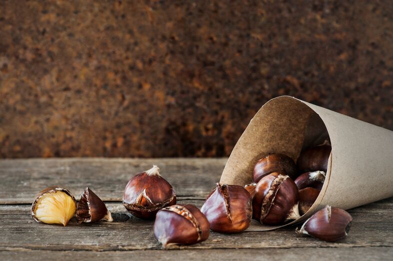 castanhas 