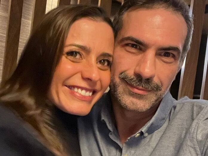 Patrícia Tavares e André Quartin Santos