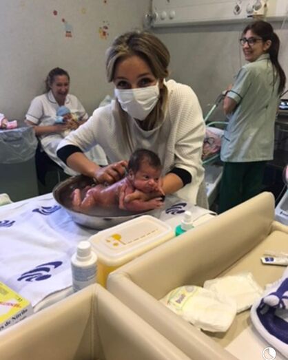 Luciana Abreu e as filhas 