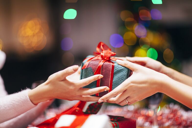 troca de presentes de natal 