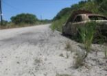Cenário da morte de Rosalina Ribeiro, em Maricá, Rio de Janeiro 