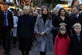 Charlene do Mónaco, Charlotte Casiraghi, aldeia do Natal