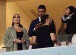 Georgina Rodríguez a ver a seleção no Qatar