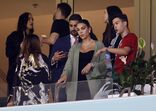 Georgina Rodríguez a ver a seleção no Qatar