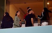 Georgina Rodríguez a ver a seleção no Qatar