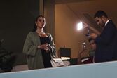 Georgina Rodríguez a ver a seleção no Qatar