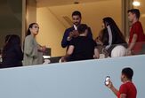 Georgina Rodríguez a ver a seleção no Qatar