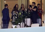 Georgina Rodríguez a ver a seleção no Qatar