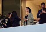 Georgina Rodríguez a ver a seleção no Qatar