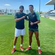 Cristiano Ronaldo e Miguel Paixão