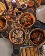 Jantar de Natal dos amigos de Georgina Rodríguez