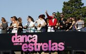 Cristina Ferreira e Ruben Rua no 'Dança com as Estrelas', em 2014