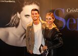 Cristina Ferreira e Ruben Rua no lançamento do livro da apresentadora