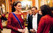 Kate Middleton presta homenagem a rainha Isabel II numa altura em que ganha mais destaque na família real