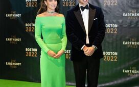 O novo guarda-roupa de Kate? Princesa de Gales chama atenção com vestido alugado