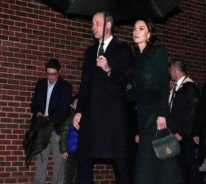 O novo guarda-roupa de Kate? Princesa de Gales chama atenção com vestido alugado