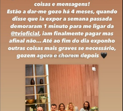 TVI debaixo de fogo! Ex-concorrente de 'Casa dos Segredos' acusa canal de não lhe pagar e deixa aviso