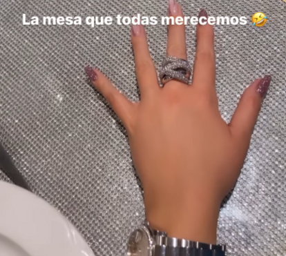 Irmã de Georgina Rodríguez volta a chocar com joia milionária