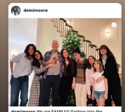 A lutar contra doença, Bruce Willis recebe declaração romântica da mulher