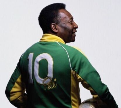 10 imagens do maior número 10, Pelé