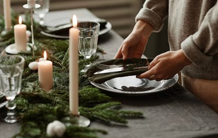 Grandes ideias para decorar a mesa de Natal