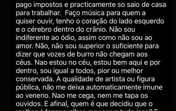 Sónia Tavares, mensagem, redes sociais