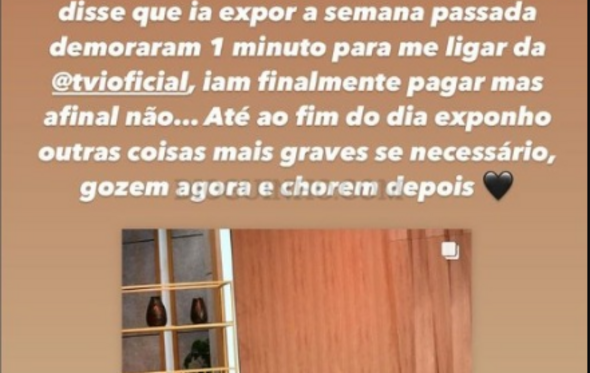Sandra Costa, denúncia, TVI