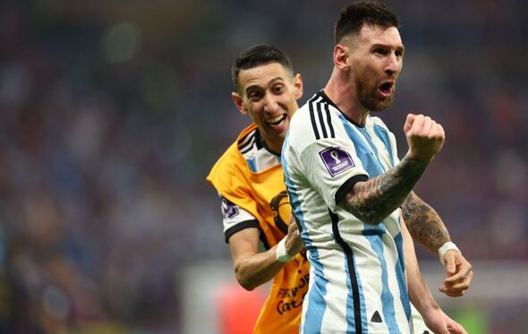 Leo Messi e Di Maria  