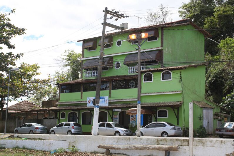 Cenário da morte de Rosalina Ribeiro, em Maricá, Rio de Janeiro 