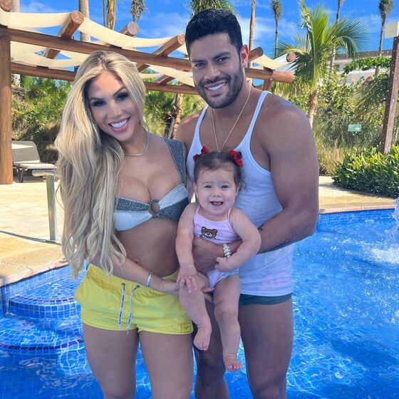 Hulk e Camila Ângelo