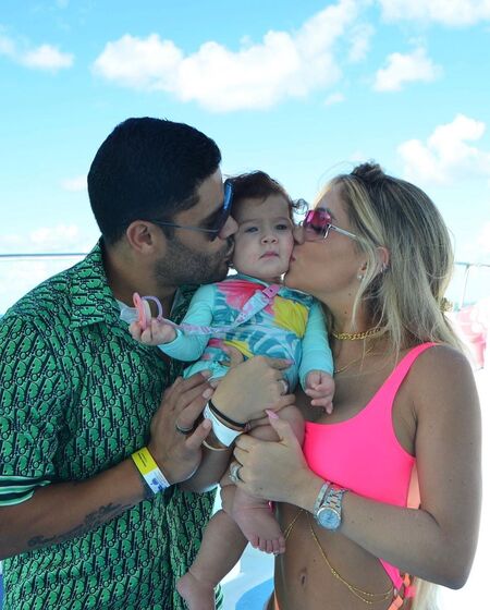 Hulk e Camila Ângelo